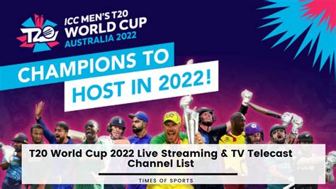 t20 world cup 2022 live streaming online free